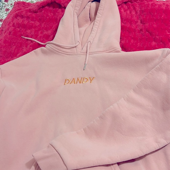 Dandy light pink sunset hoodie - Picture 2 of 3